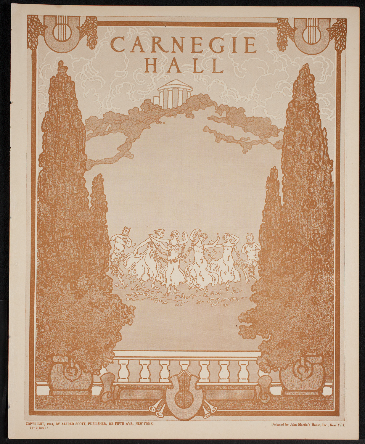 John McCormack, Tenor, February 13, 1916, program page 1