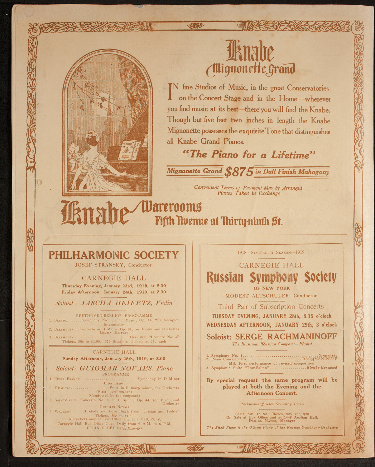 Mecca Temple: First Ladies' Night, 1919, January 18, 1919, program page 12