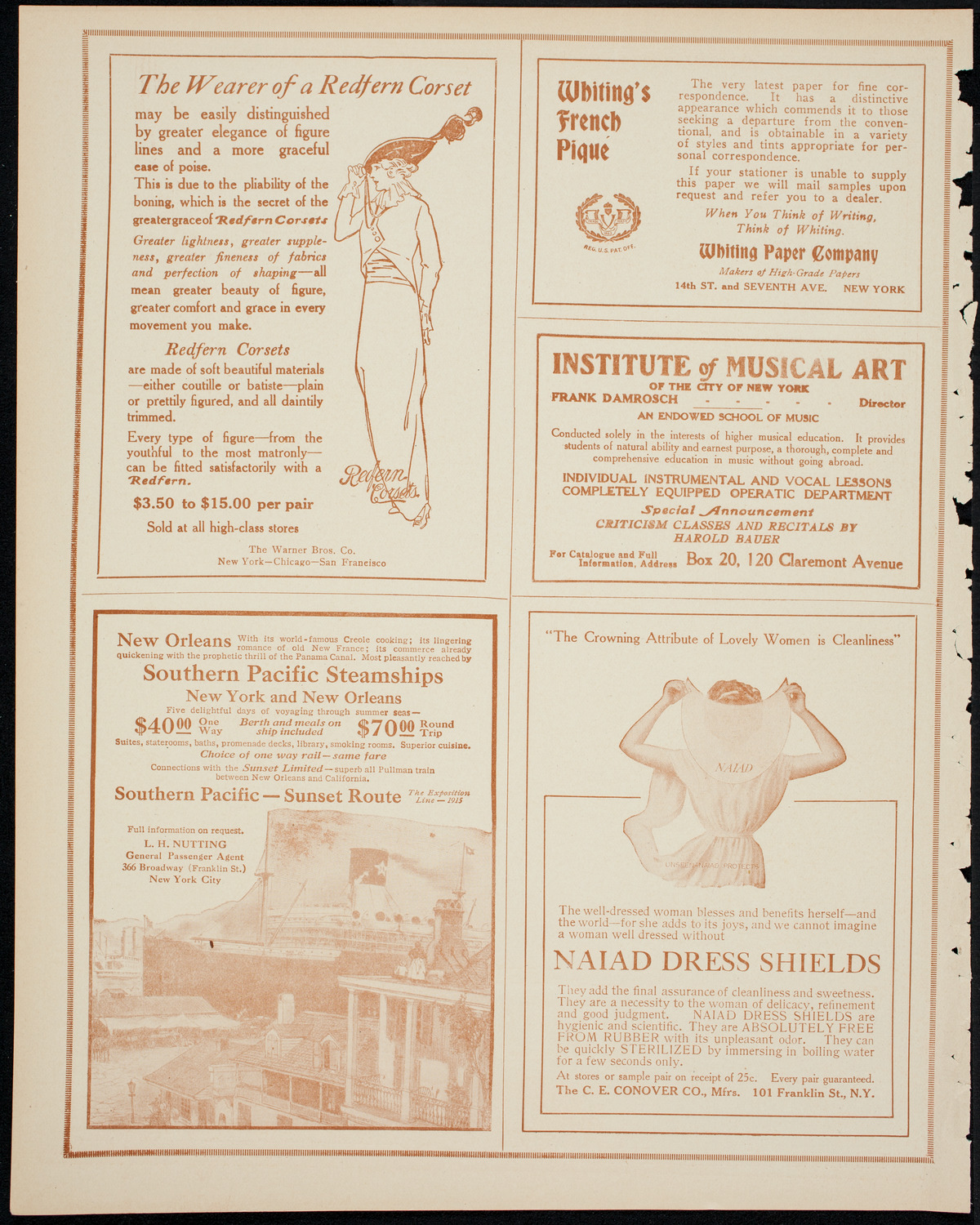 People's Symphony Concert, March 29, 1914, program page 2