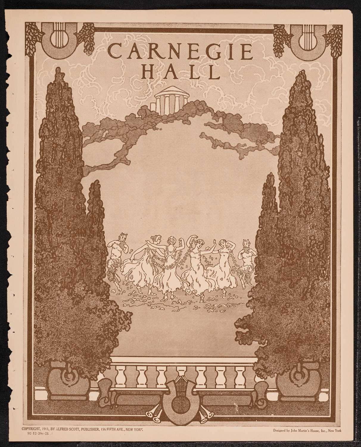 Philadelphia Orchestra, December 20, 1921, program page 1