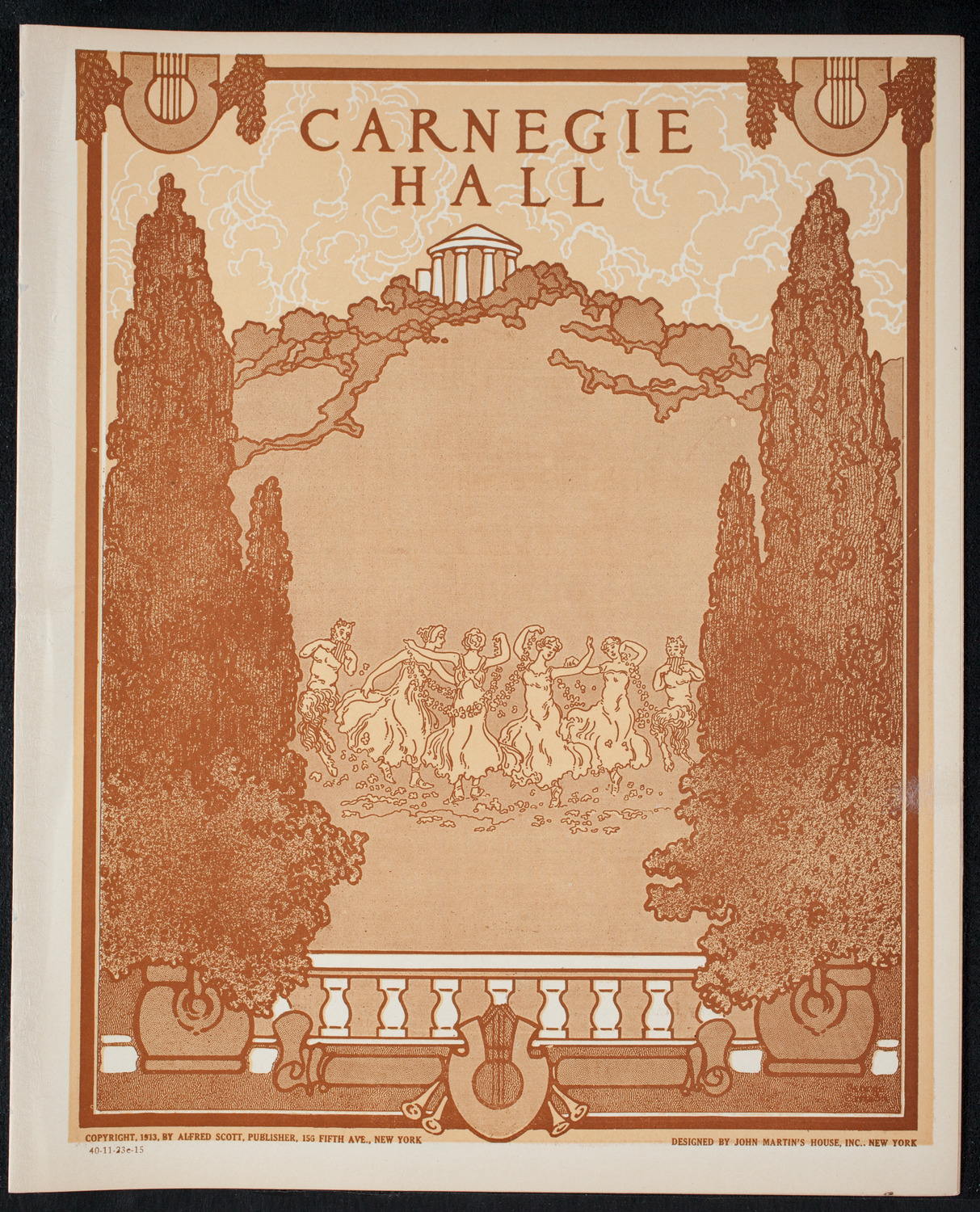 Lecture by Frederick Palmer, November 23, 1915, program page 1