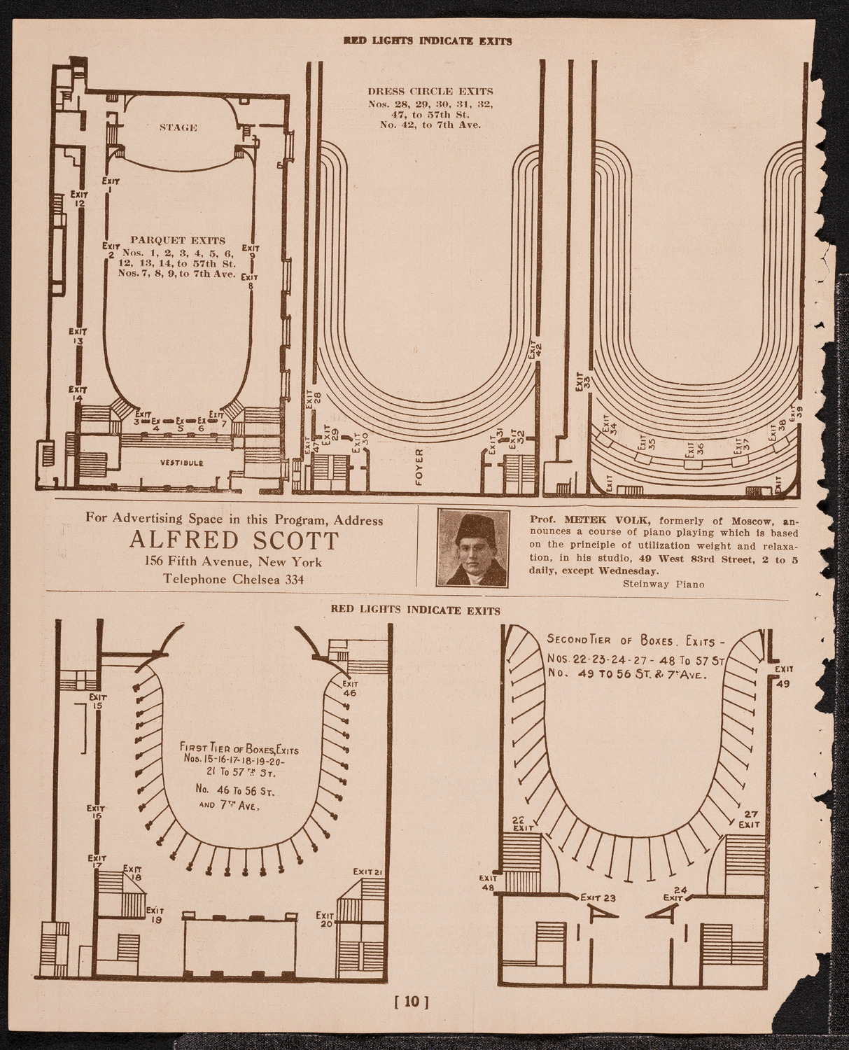 New York Symphony Orchestra, December 30, 1921, program page 10