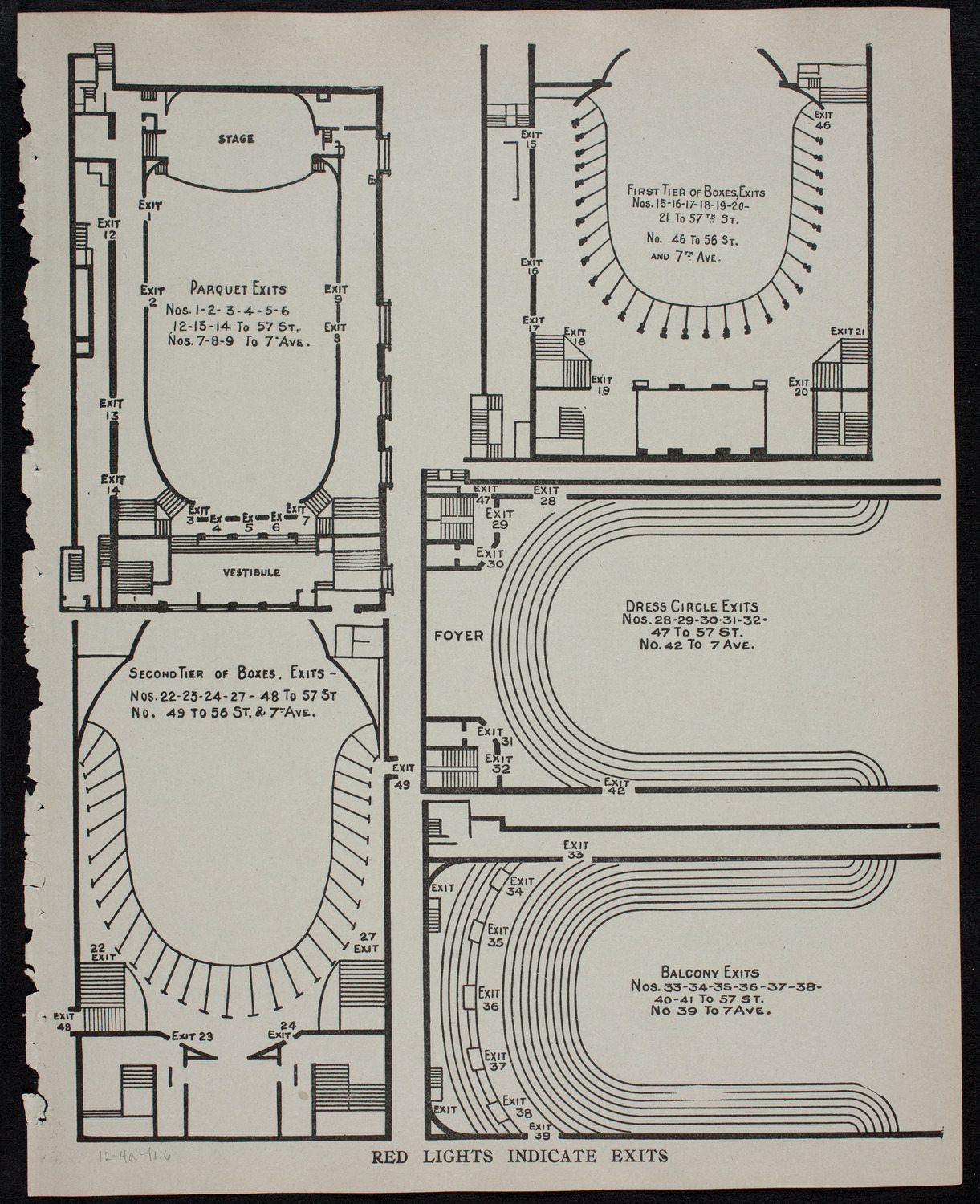 Elmendorf Lecture: Rome, December 4, 1911, program page 11