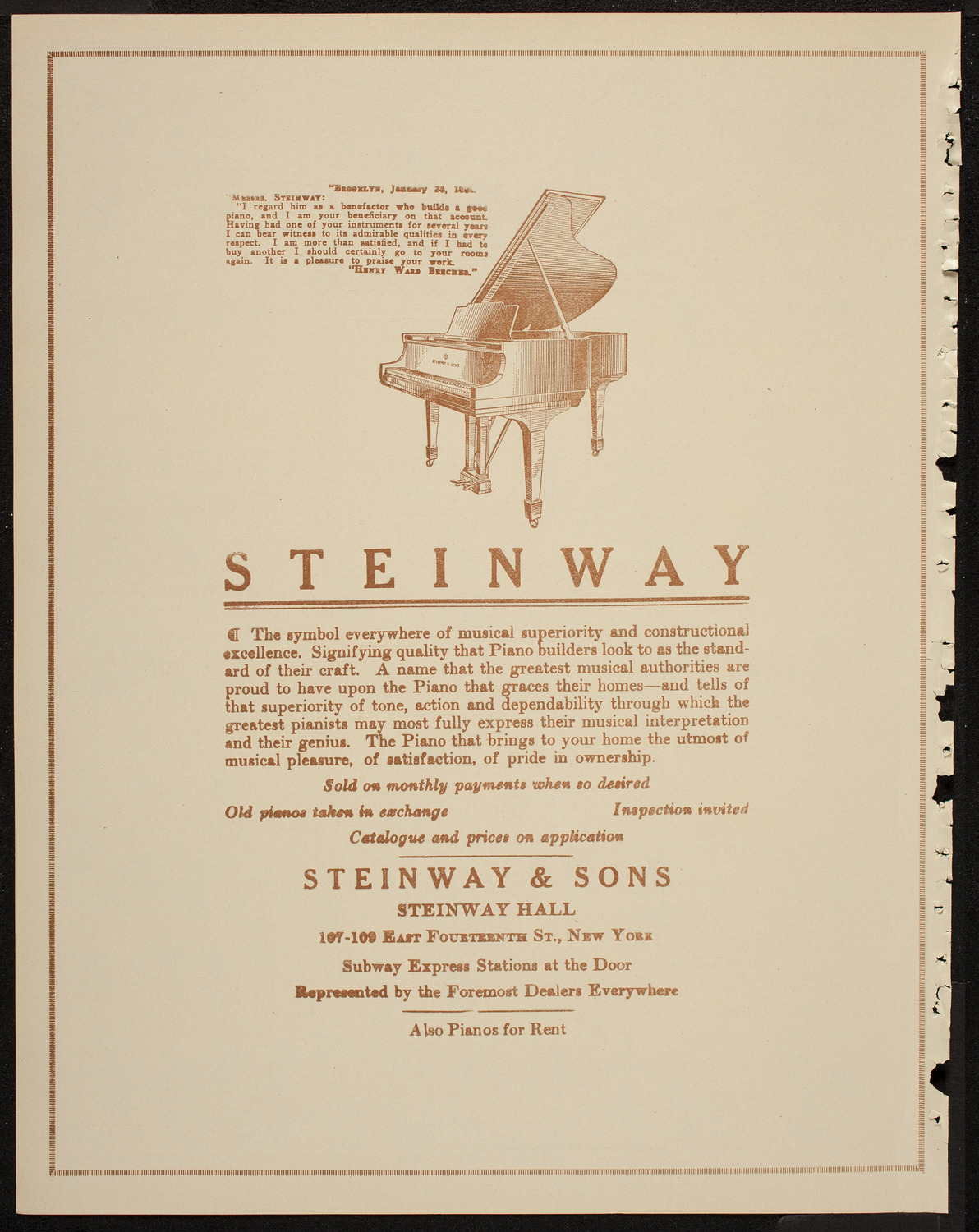 St. Olaf Choir, April 27, 1920, program page 4