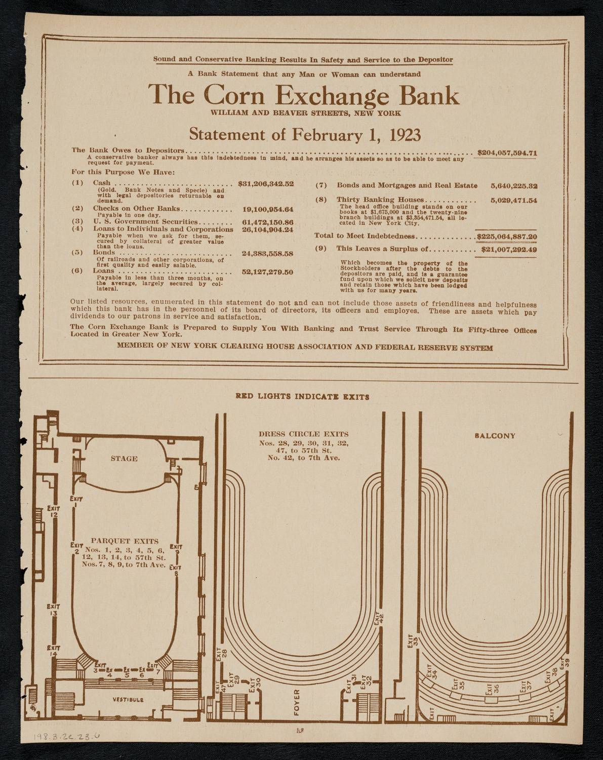 New York Symphony Orchestra, March 2, 1923, program page 11