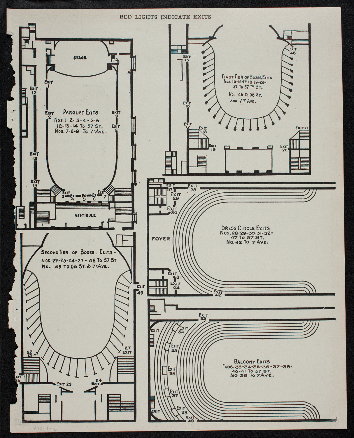 Elmendorf Lecture: Yellowstone Park, November 10, 1912, program page 11