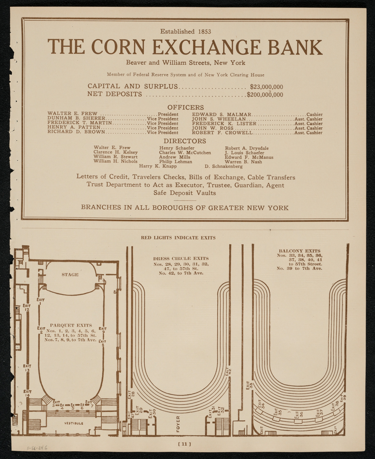 State Symphony Orchestra of New York, November 5, 1924, program page 11