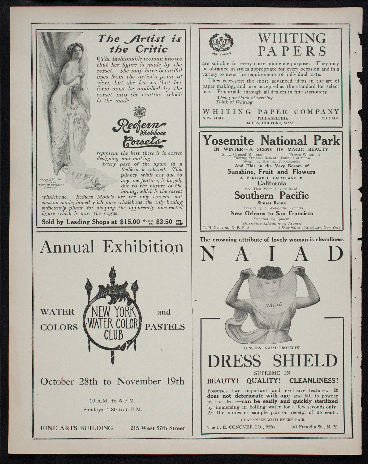 New York Philharmonic, November 17, 1911, program page 2