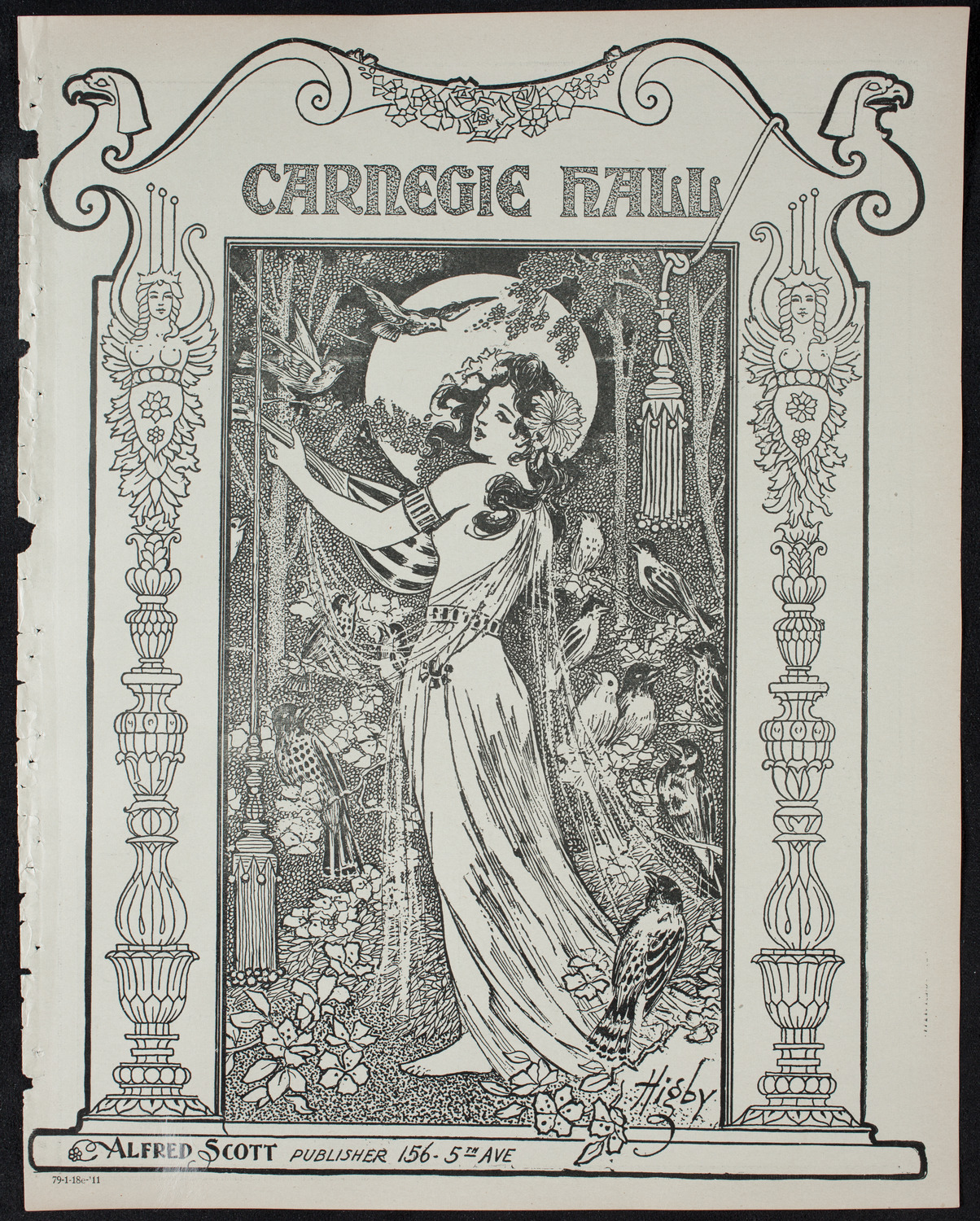 Ellen Terry, January 18, 1911, program page 1