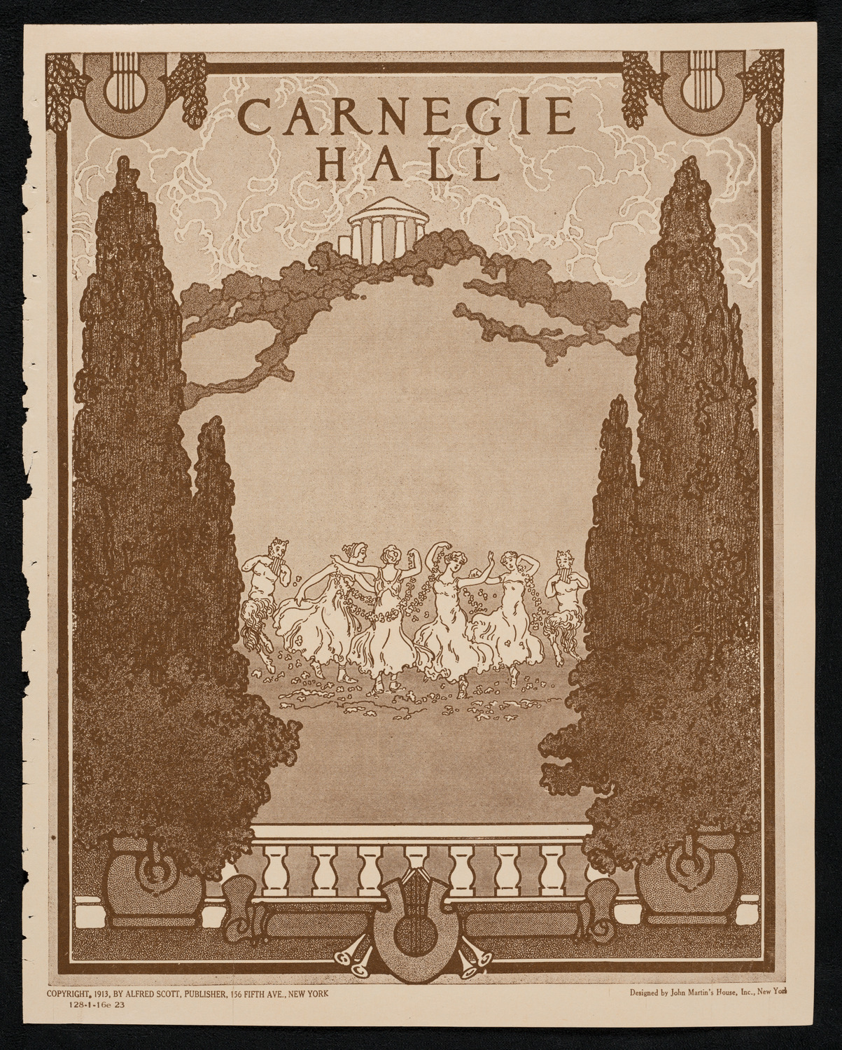 Elena Gerhardt, Soprano, January 16, 1923, program page 1
