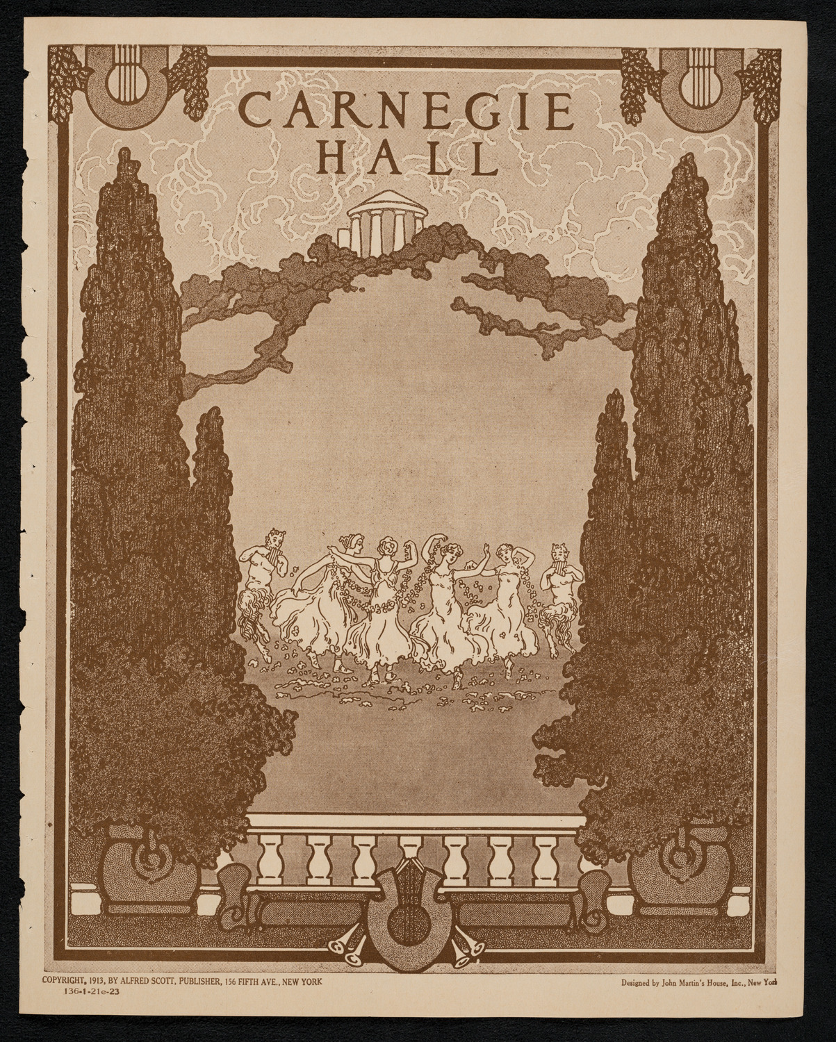 Burton Holmes Travelogue: Lafcadio Hearn's Unfamiliar Japan, January 21, 1923, program page 1