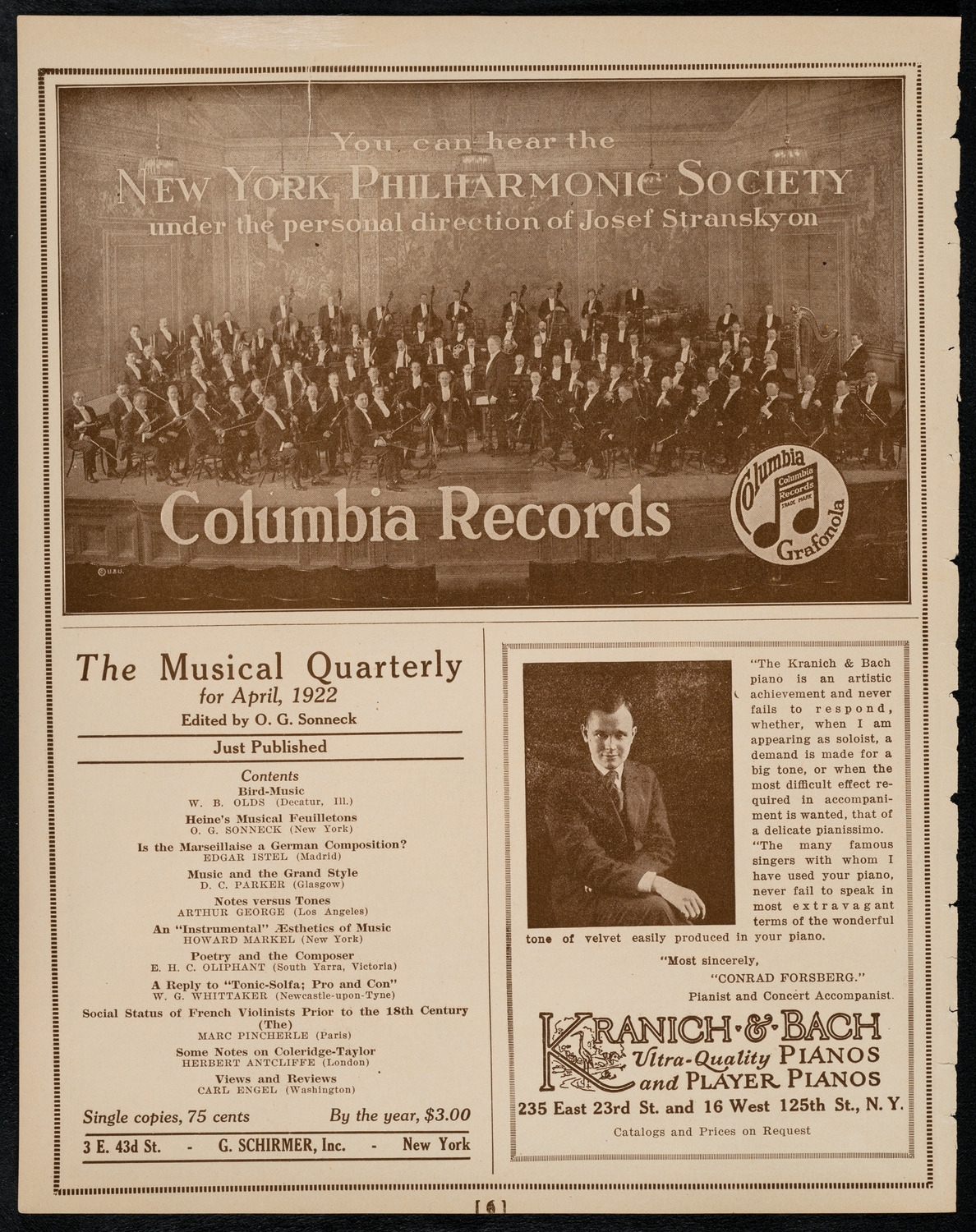 Pupils of Christine Dobbins, April 28, 1922, program page 6