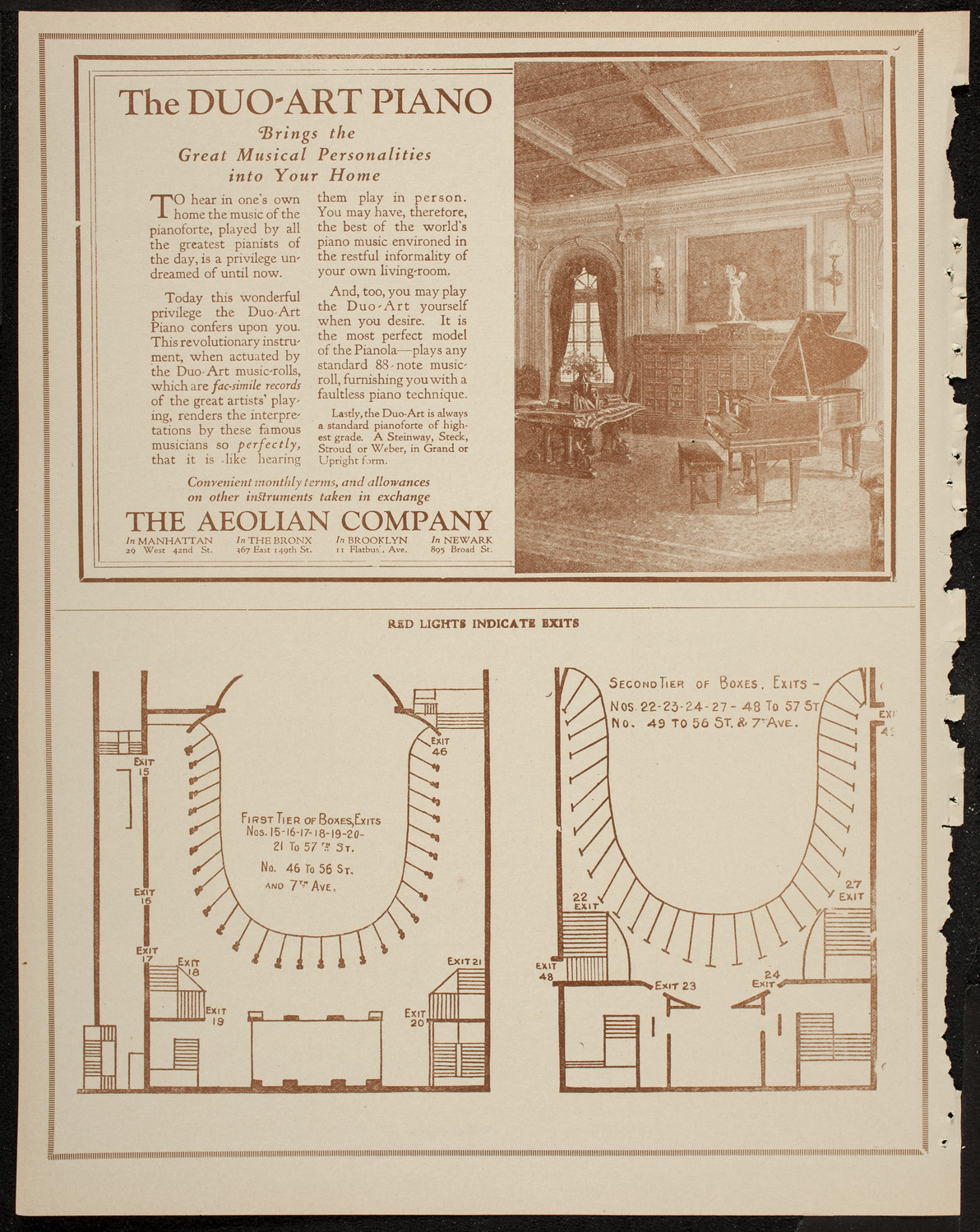 New York Philharmonic, February 13, 1920, program page 10
