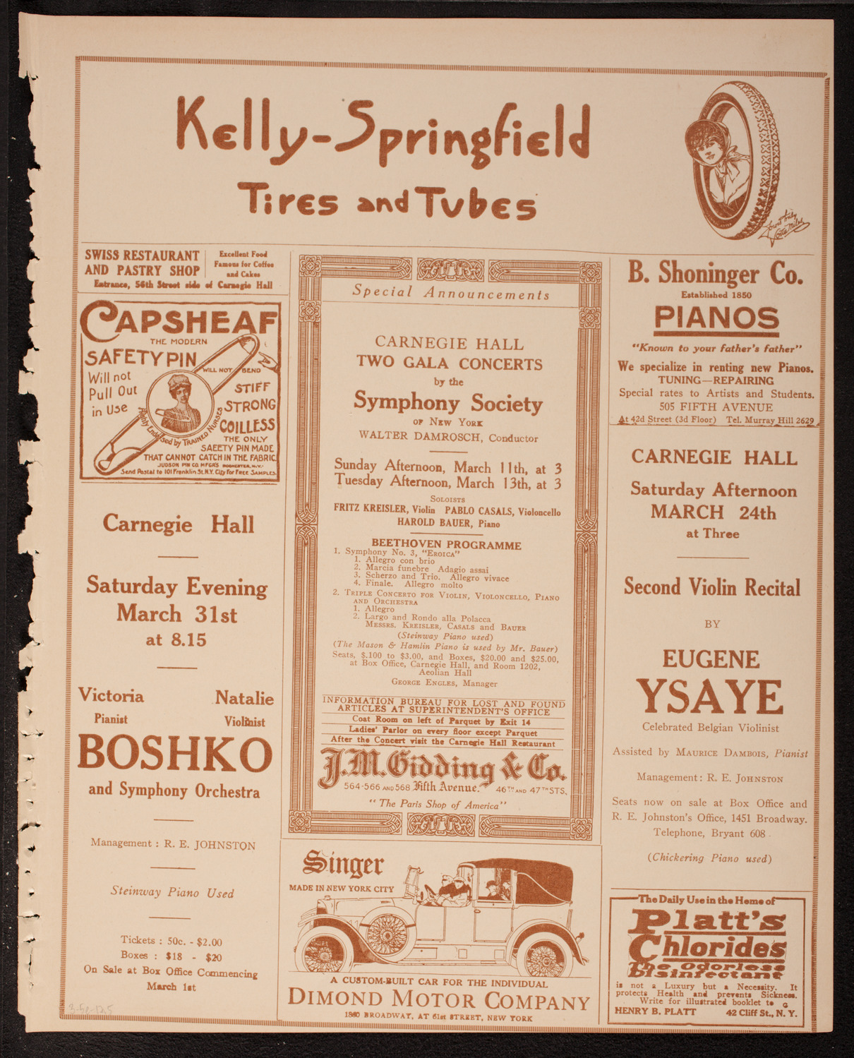 Meeting: American Rights League, March 5, 1917, program page 9