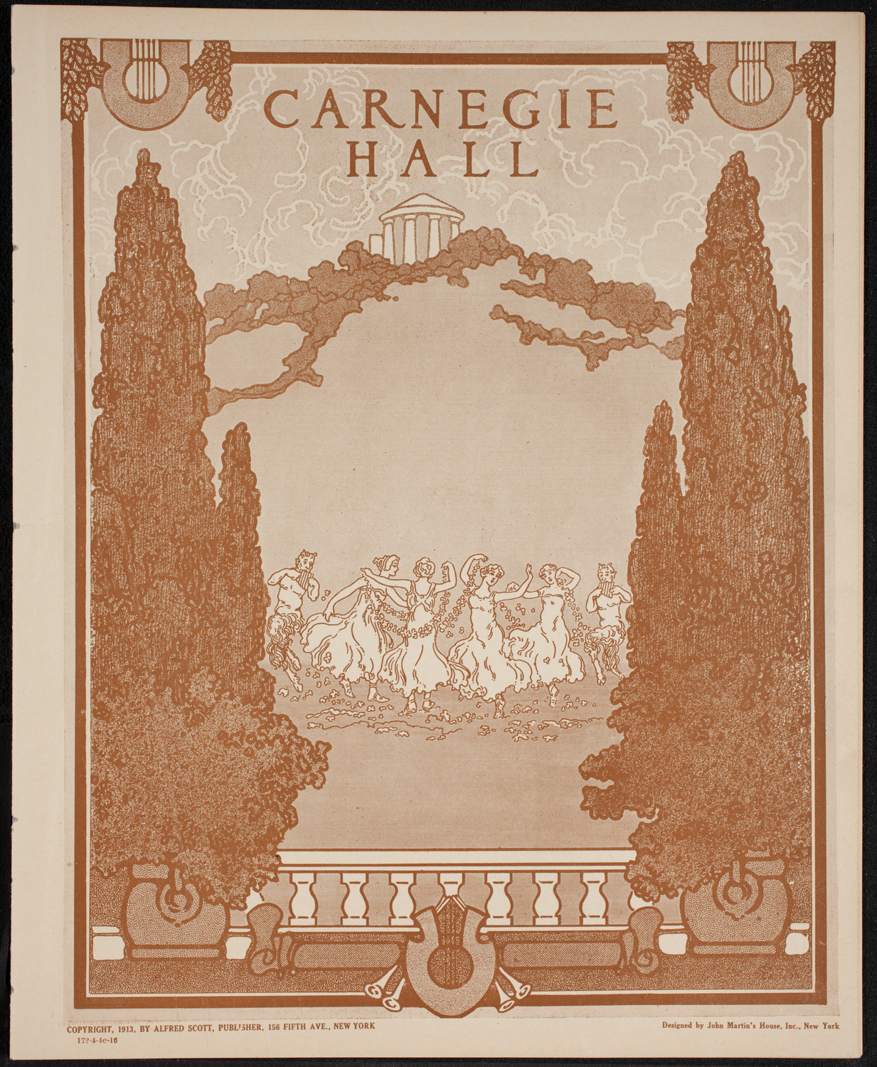Olga Carrara, Soprano, April 4, 1916, program page 1