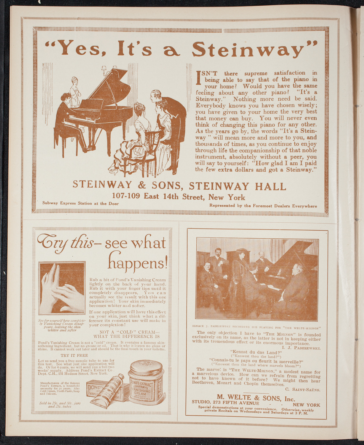 Musical Art Society of New York, December 14, 1915, program page 4