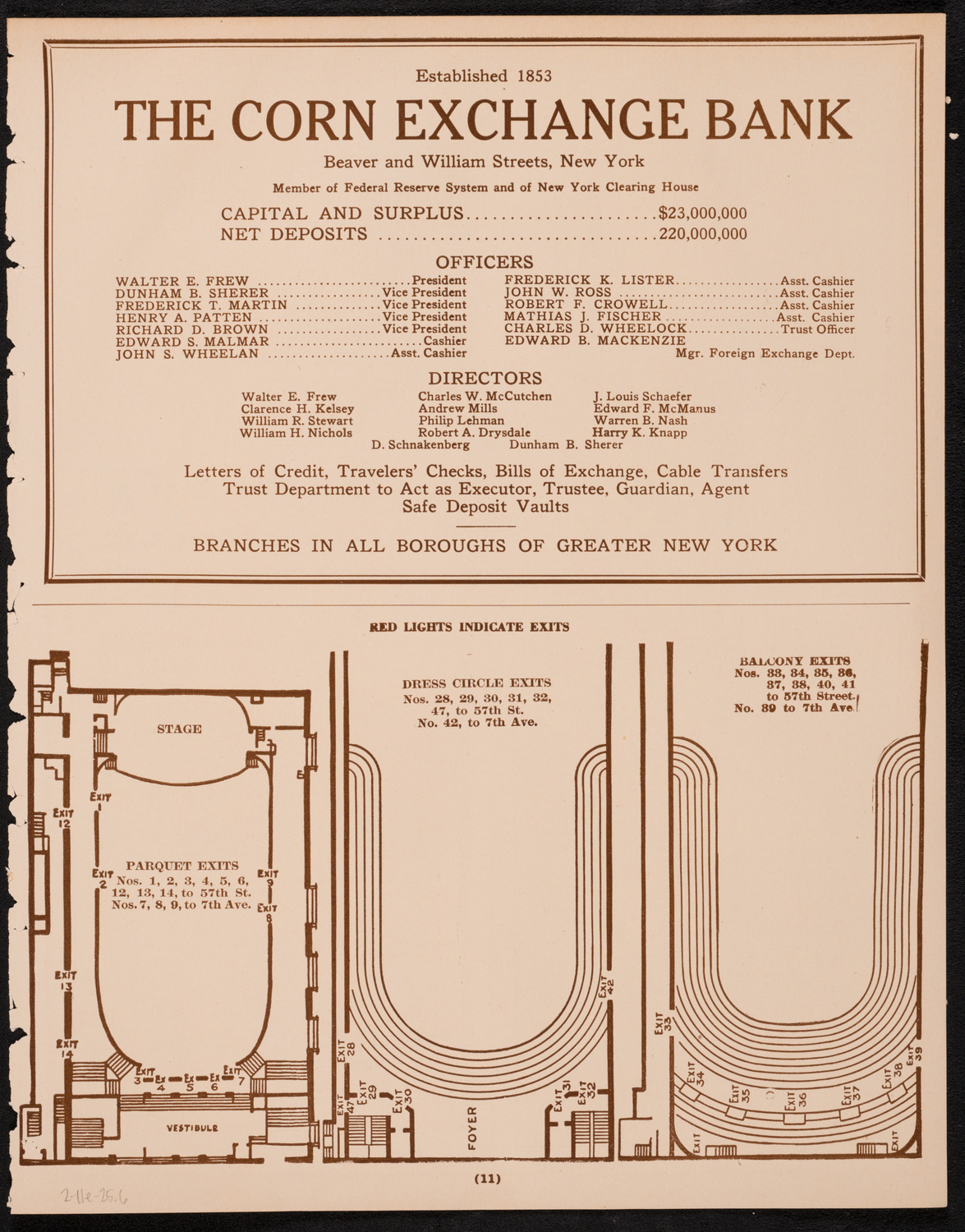 State Symphony Orchestra of New York, February 11, 1925, program page 11