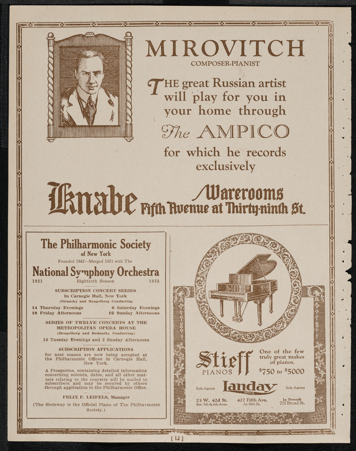 Graduation: College of Pharmacy of the City of New York, May 19, 1921, program page 12