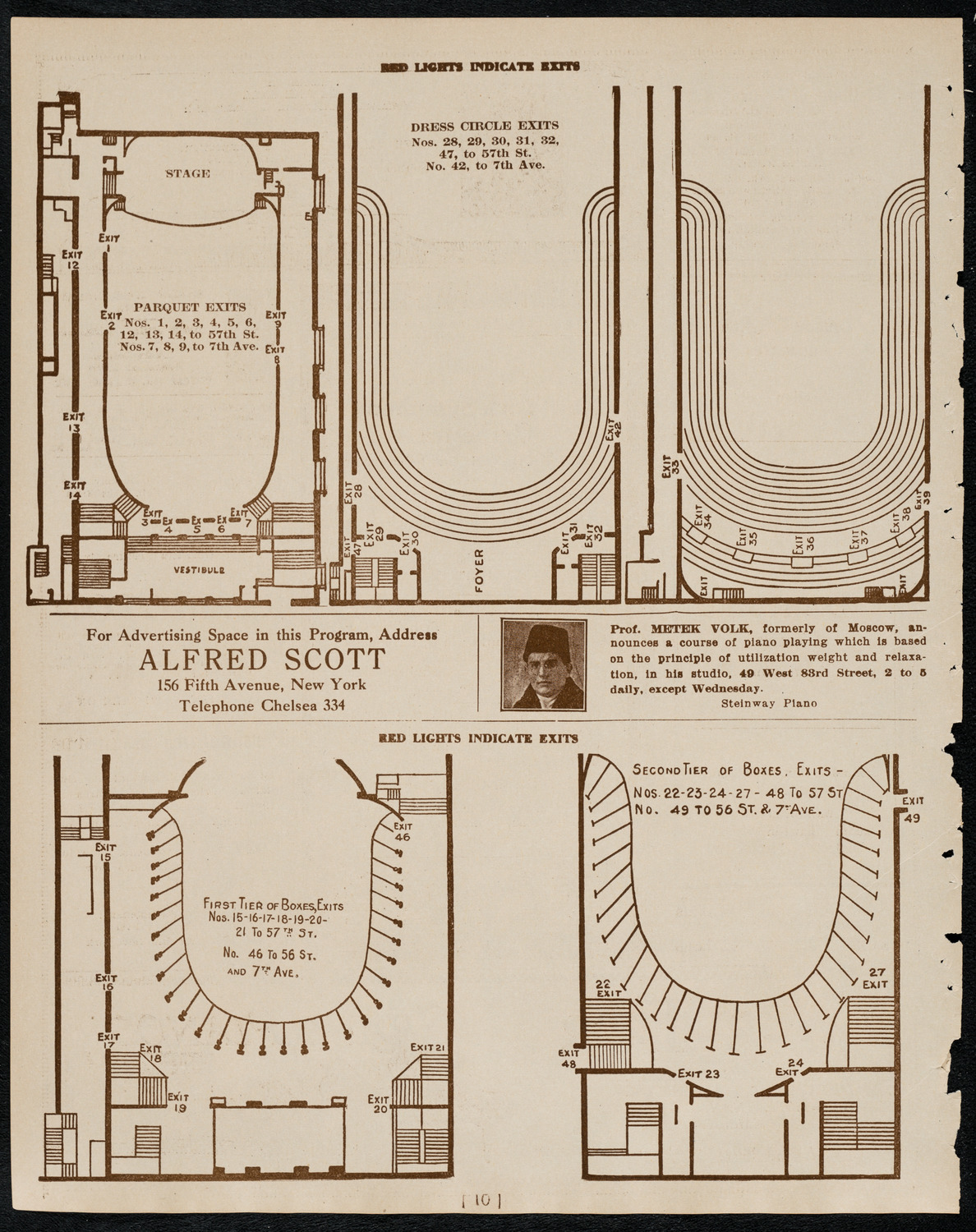 Burton Holmes Travelogue: Around the World, February 6, 1922, program page 10