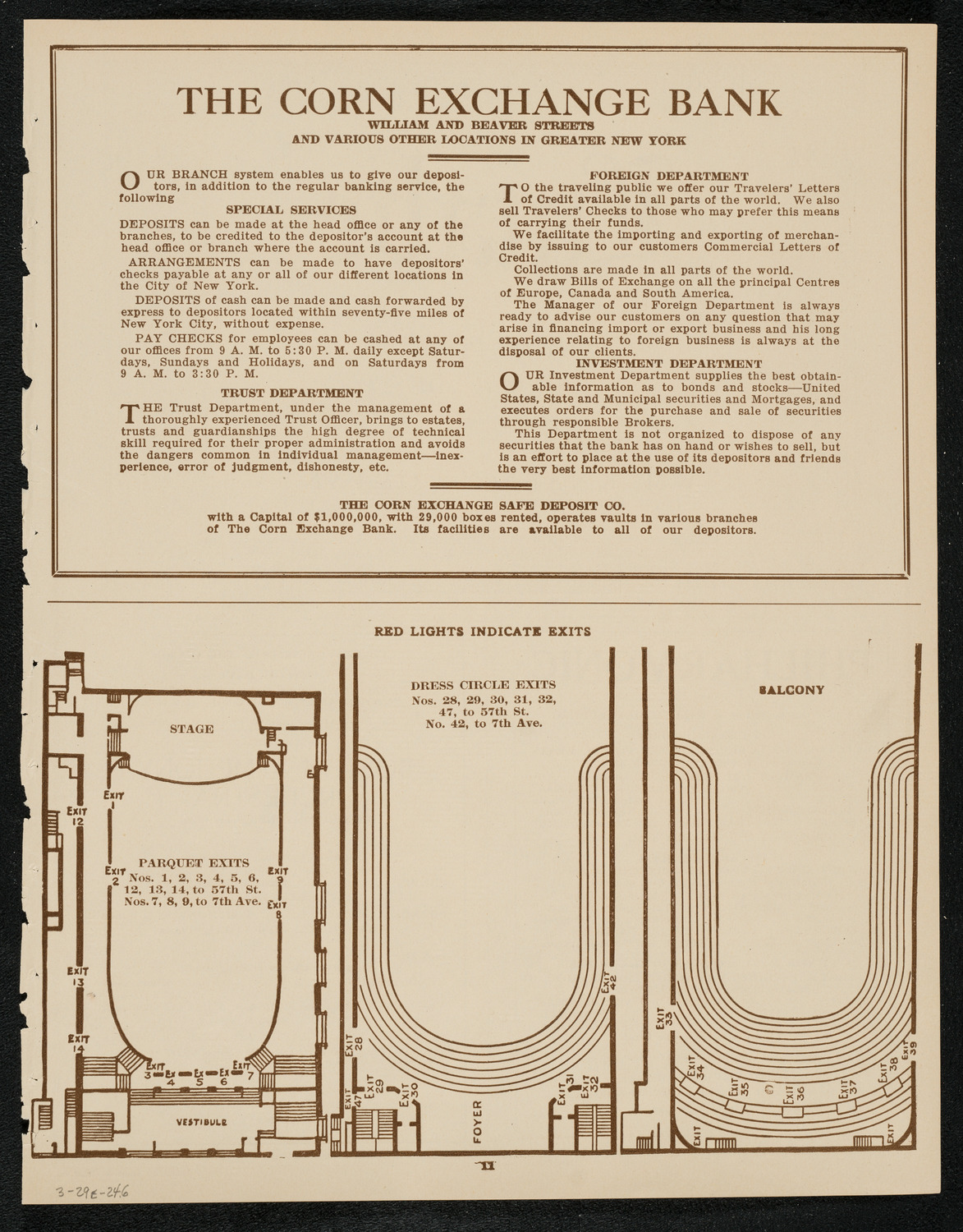 Verdi's "Ernani", March 29, 1924, program page 11