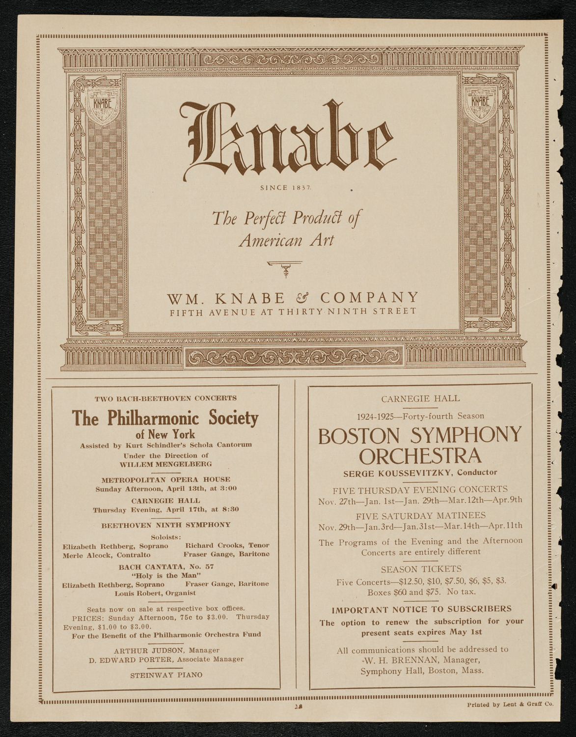 Christine Dobbins' Dancers, April 12, 1924, program page 12