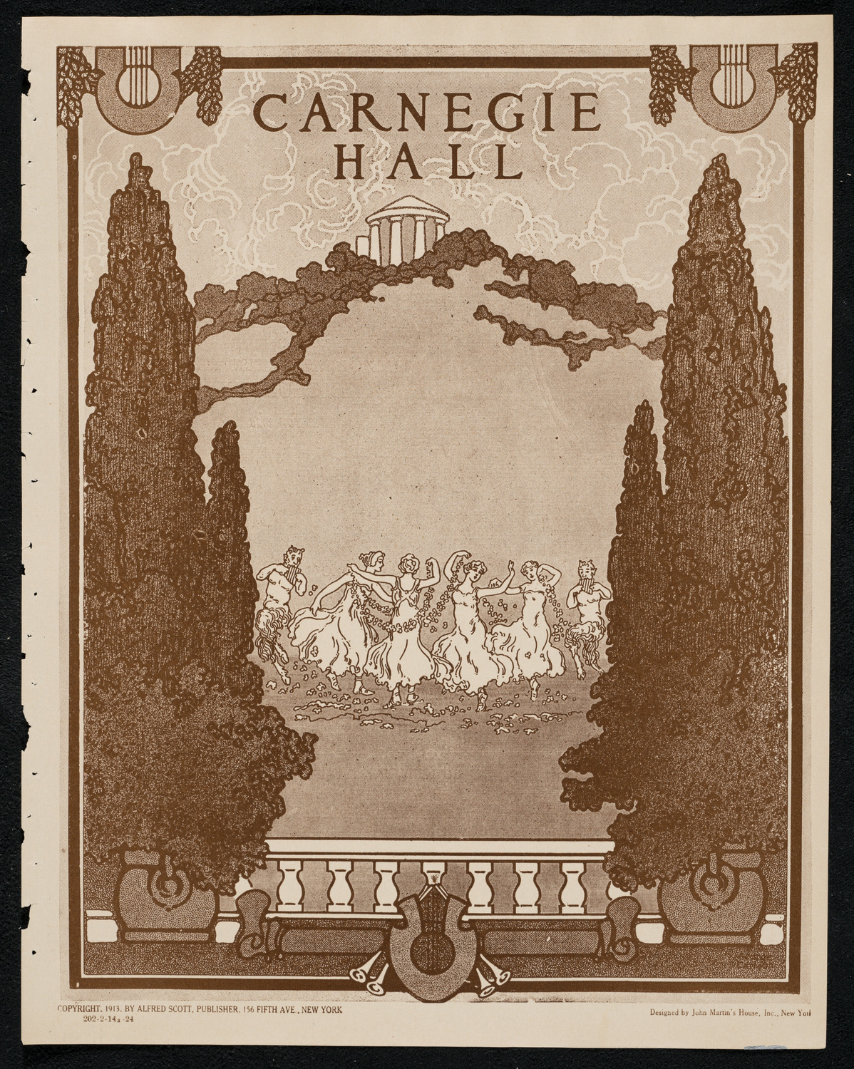 New York Symphony Orchestra, February 14, 1924, program page 1