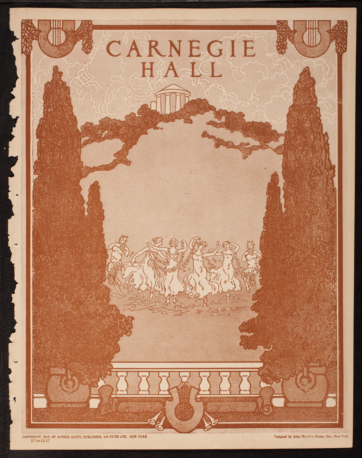 New York Symphony Orchestra, December 1, 1917, program page 1