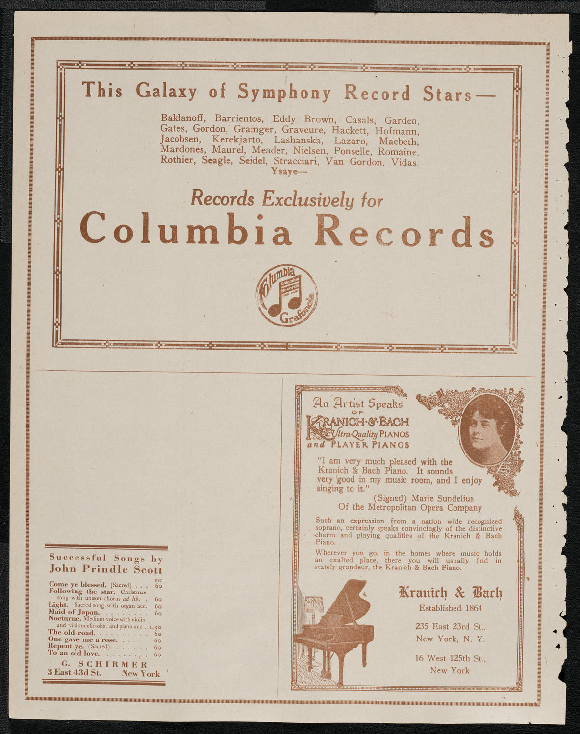 Symphony Concert for Young People, March 5, 1921, program page 6