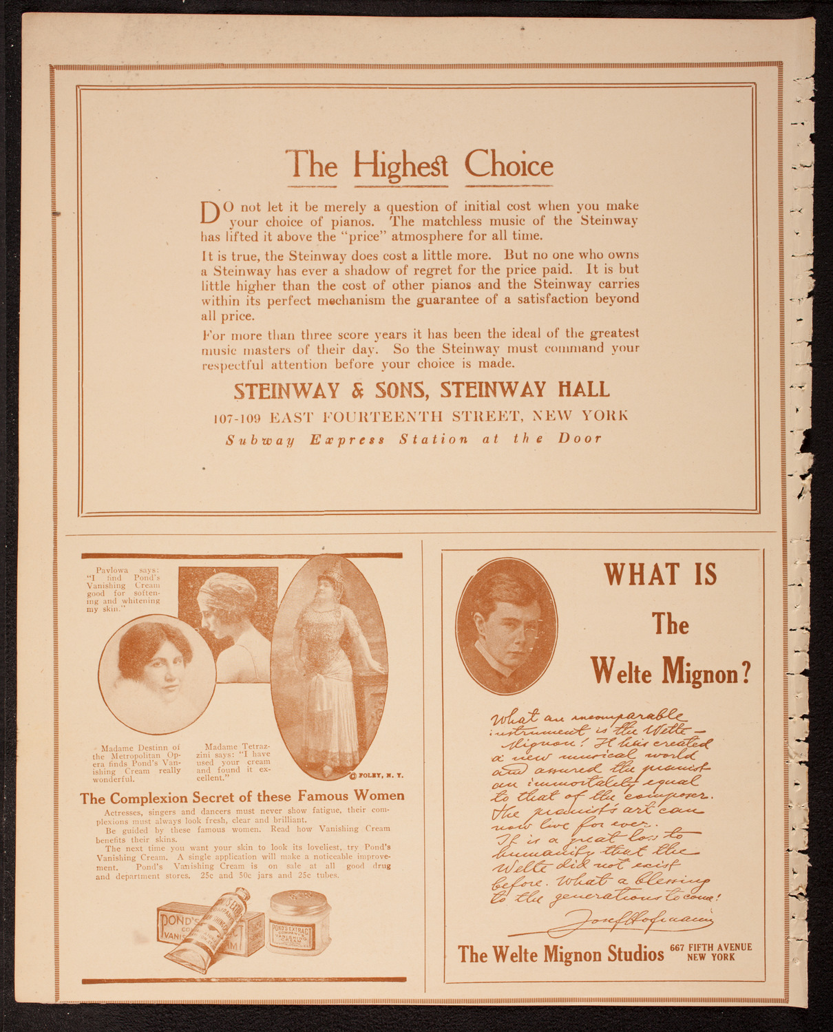 Graduation: College of Dental and Oral Surgery of New York, June 5, 1917, program page 4