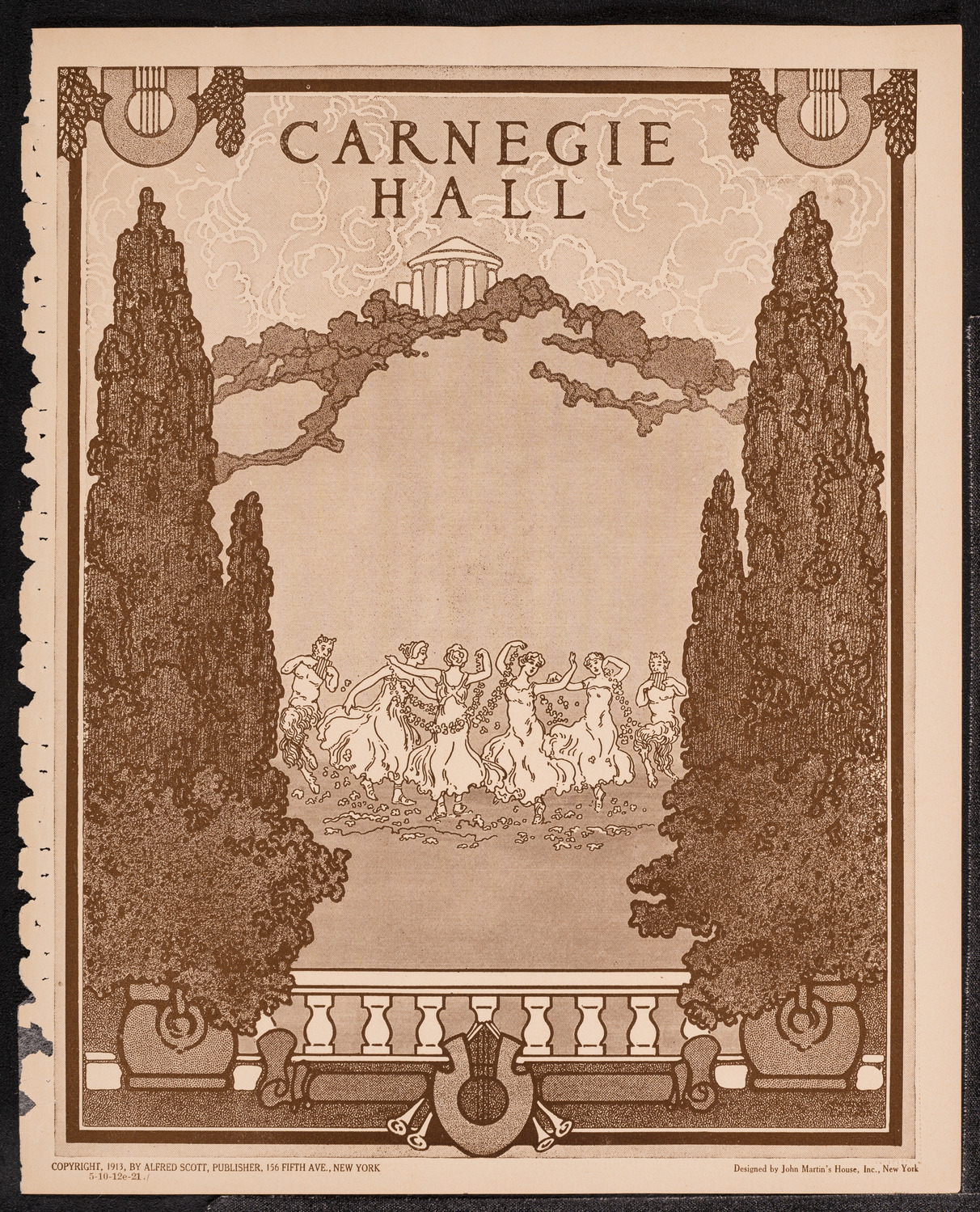 Concert and Address in Honor of Christopher Columbus, October 12, 1921, program page 1