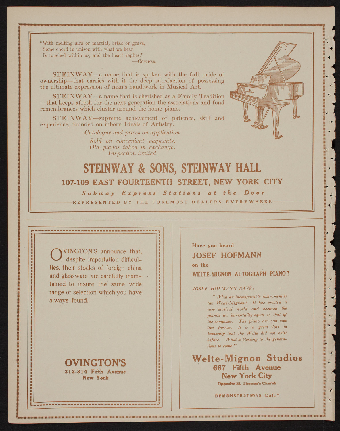 Lecture by Sergeant Ruth Farnam, May 24, 1918, program page 4