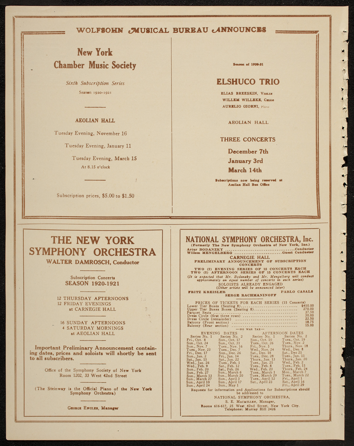 Grand Army of the Republic Memorial Day Exercises, May 31, 1920, program page 8