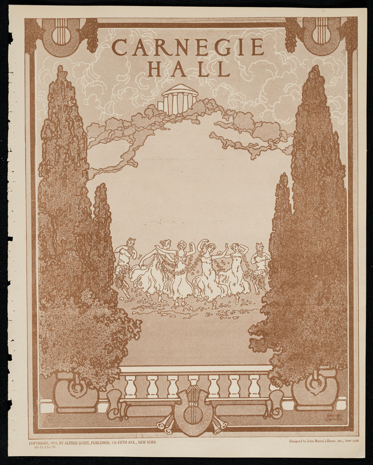 William Robyn, Tenor, November 13, 1920, program page 1
