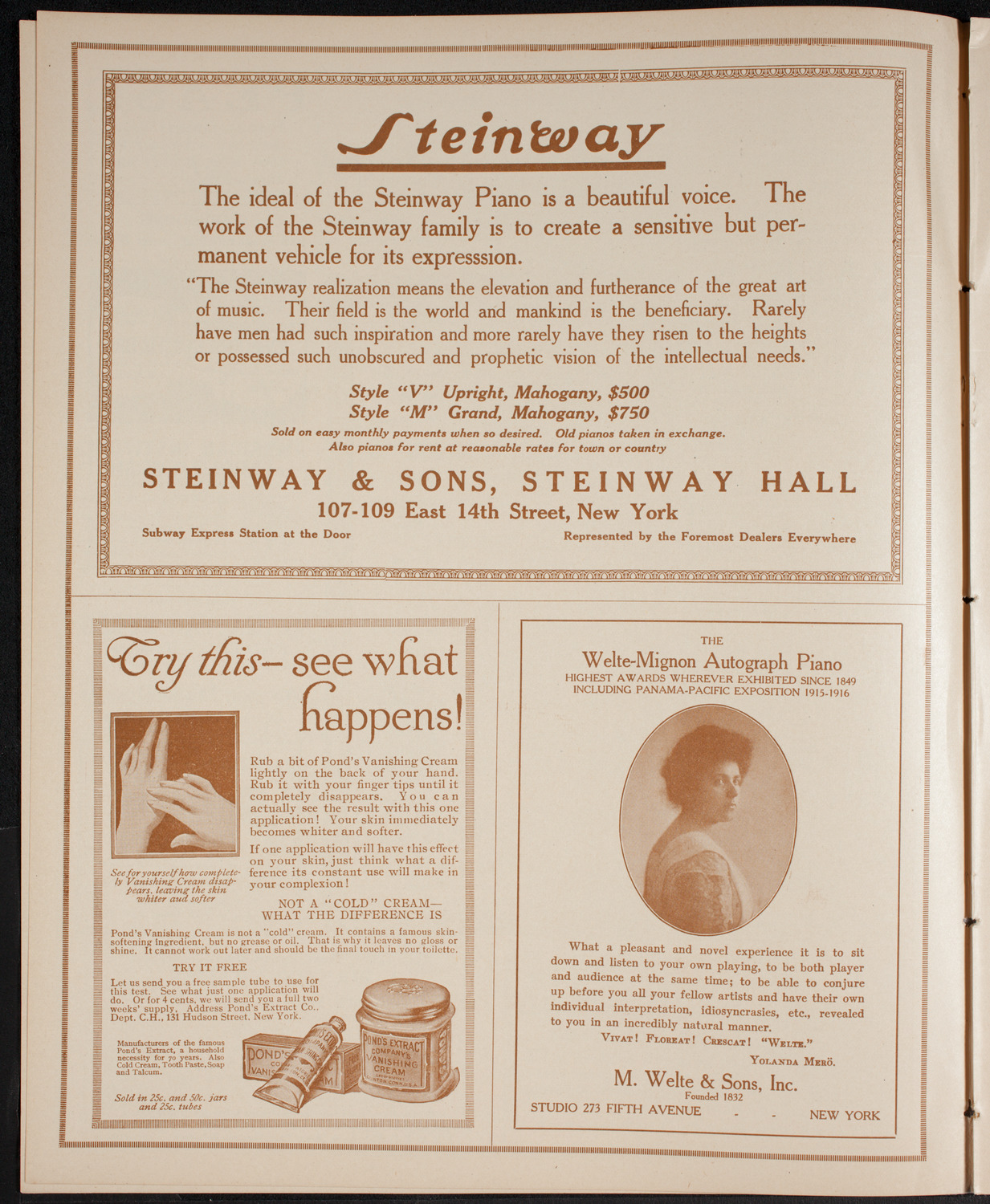 Symphony Concert for Young People, February 5, 1916, program page 4