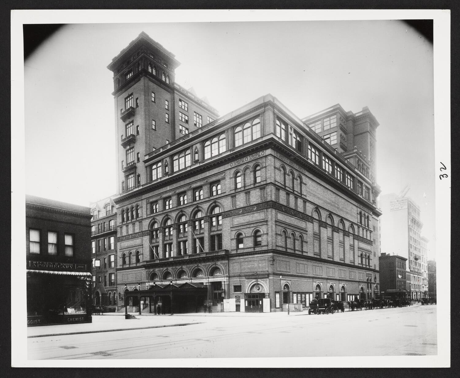 Carnegie Hall, 1899