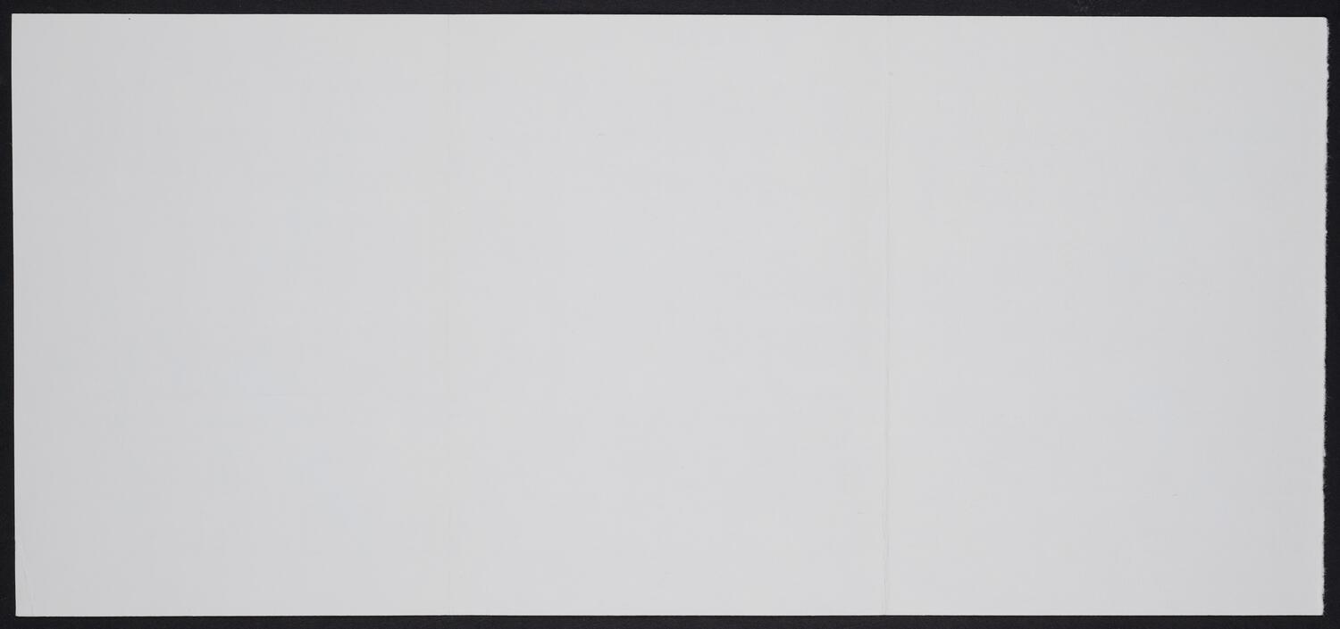 Reproduction tickets for a holiday card, 1972 (back)
