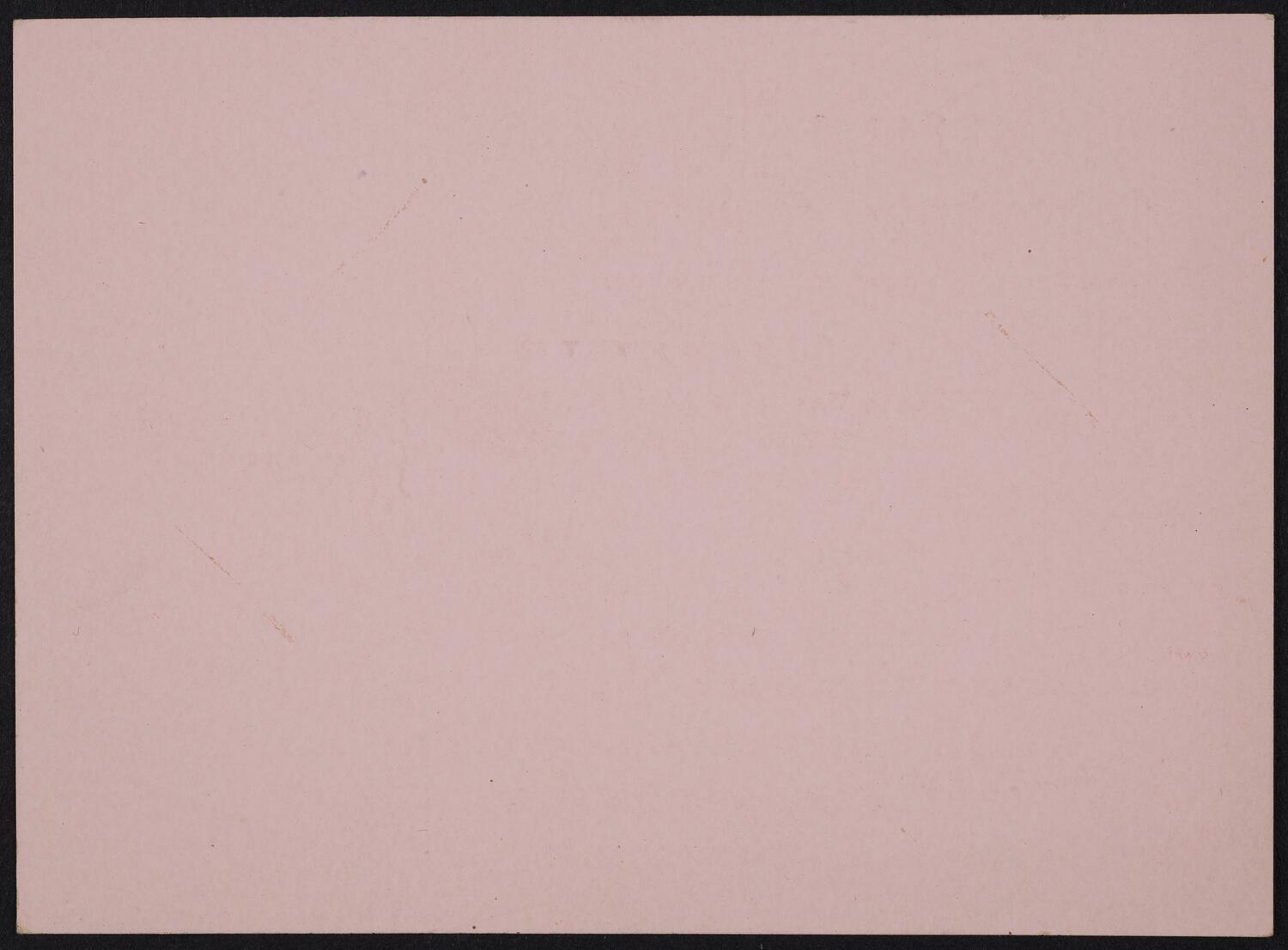 Ticket for the New York Ladies Trio, February 18, 1896 (back)