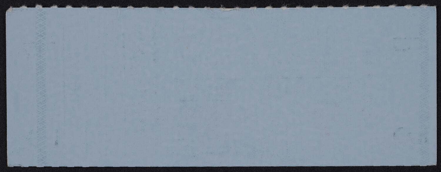 Ticket for Vladimir Spivakov, April 9, 1985 (front)