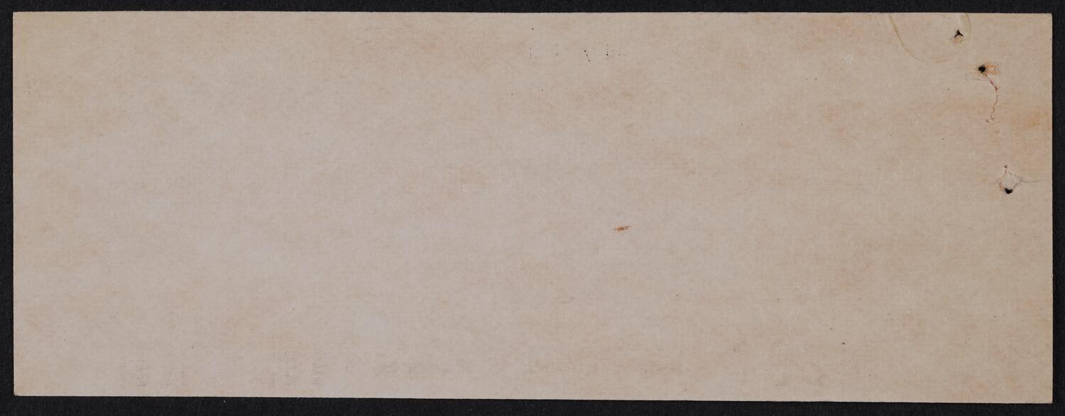 Ticket for Houston Symphony Orchestra, March 11, 1965 (back)