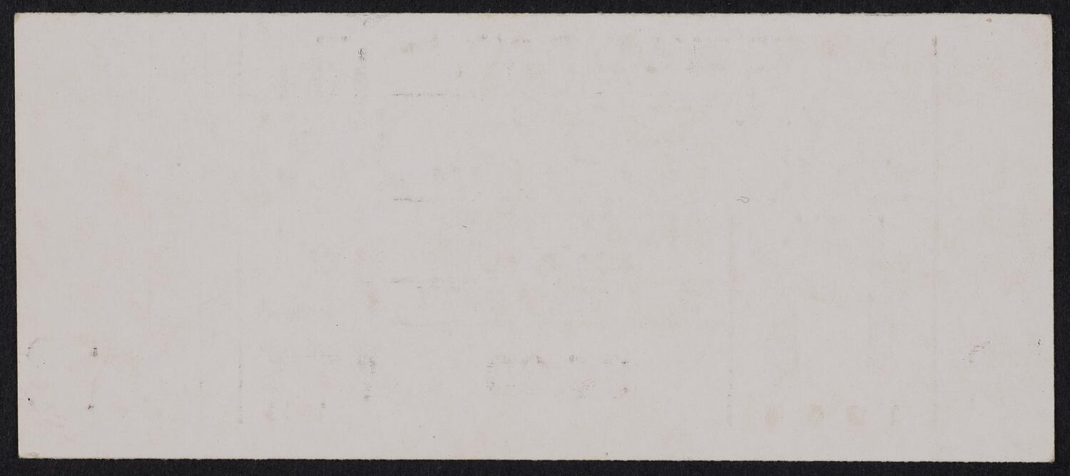 Ticket for The Mamas and The Papas, November 11, 1966 (back)
