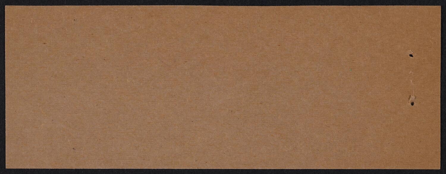 Ticket for Cleveland Orchestra, February 21, 1965 (back)