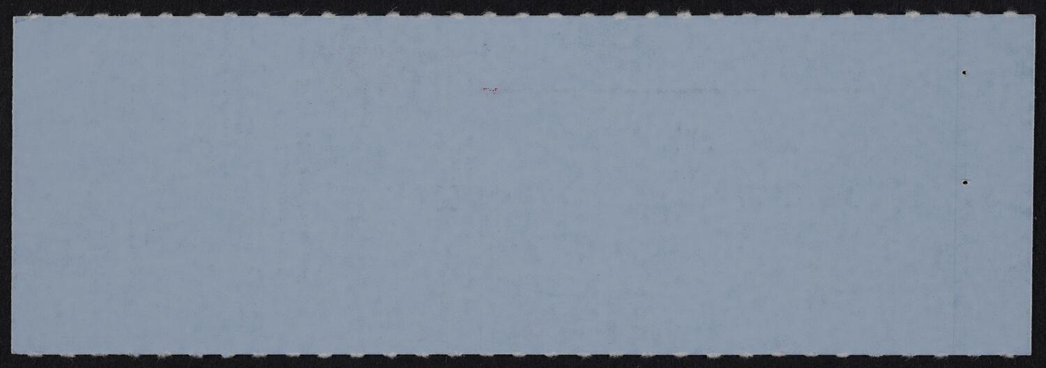 Ticket for Royal Philharmonic, January 22, 1987 (back)