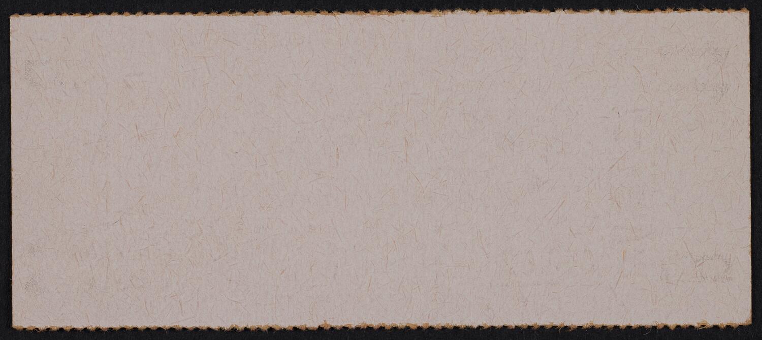 Ticket for American Opera Society, April 22, 1970 (back)