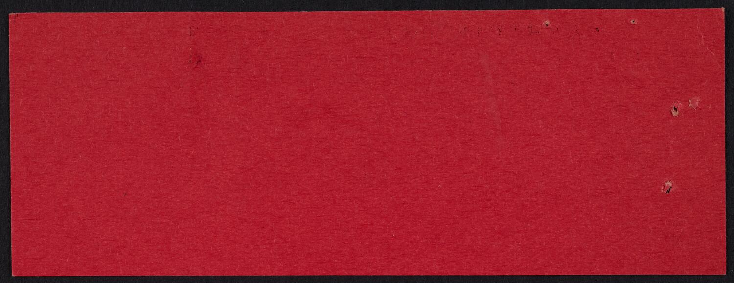 Ticket for Boston Symphony Orchestra, January 23, 1965 (back)