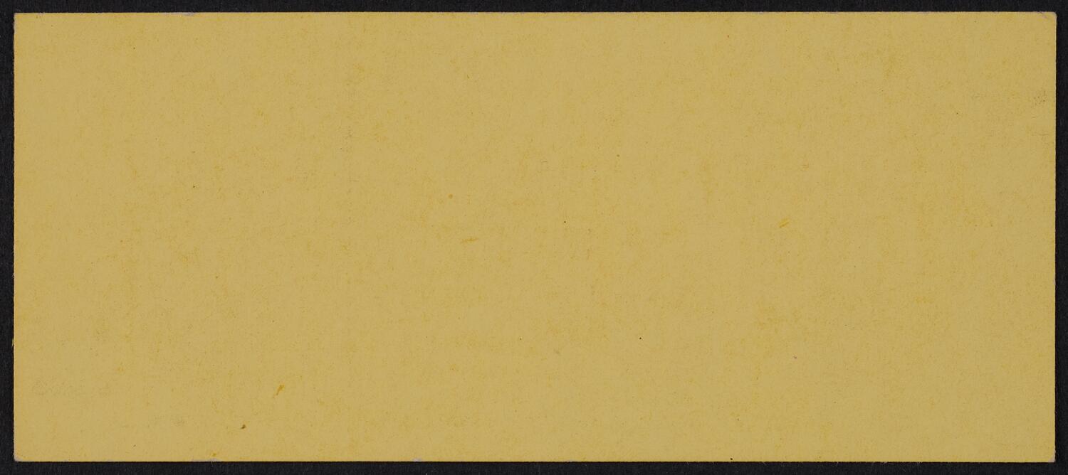 Ticket for Inez Lauritano, March 21, 1941 (back)