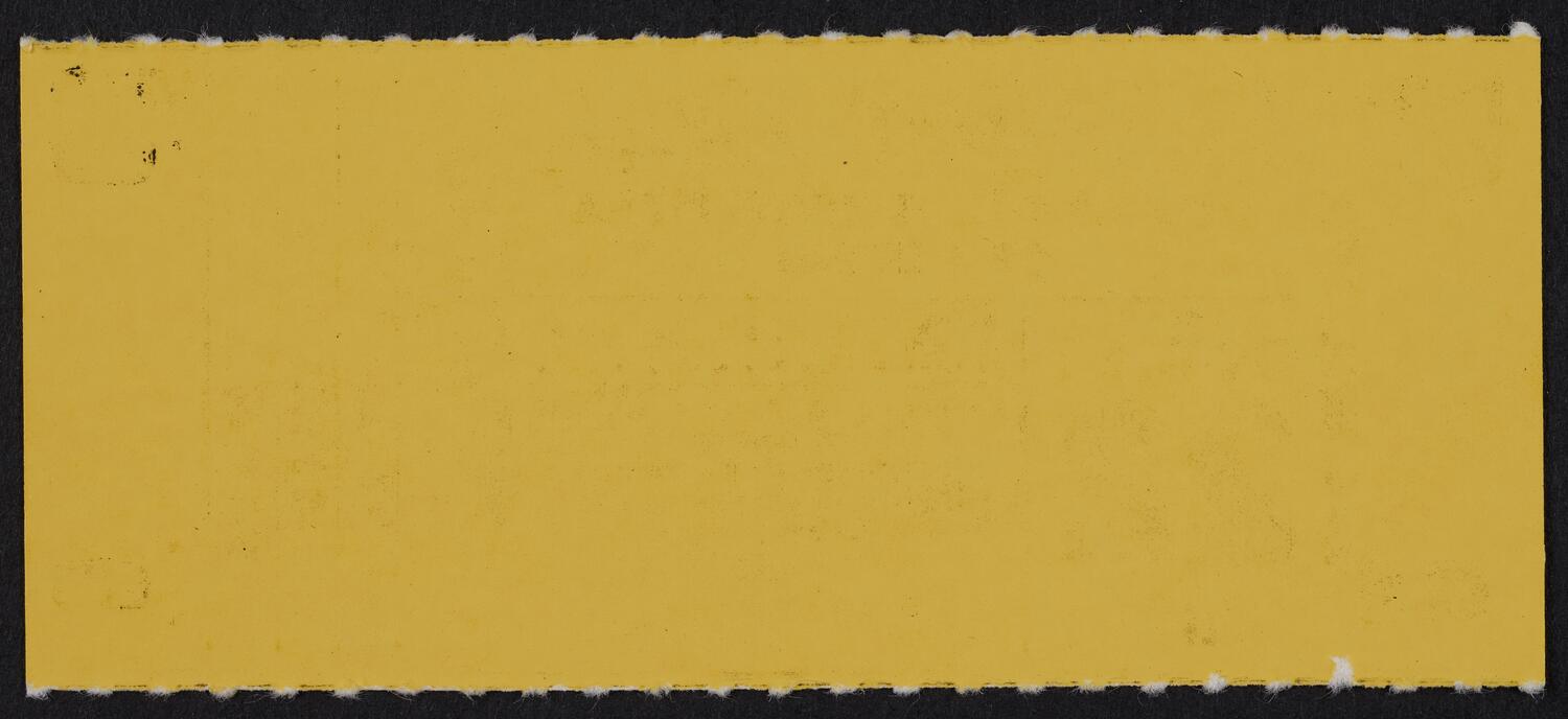 Ticket for Gewandhaus Orchestra of Leipzig, October 22, 1984 (back)