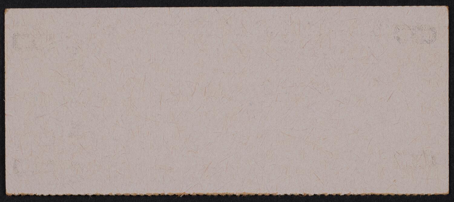 Ticket for American Opera Society, January 21, 1970 (back)