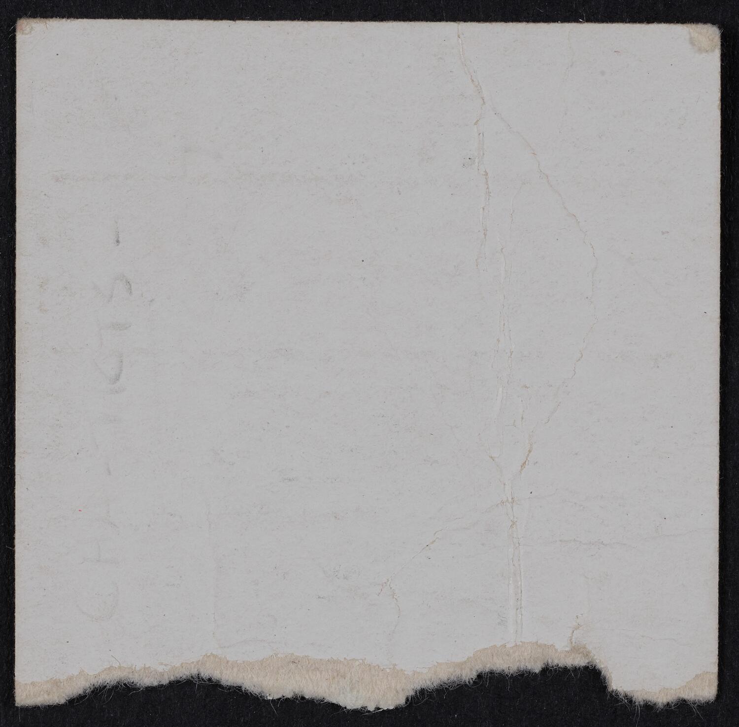 Ticket for Rudolf Serkin, March 4, 1947 (back)