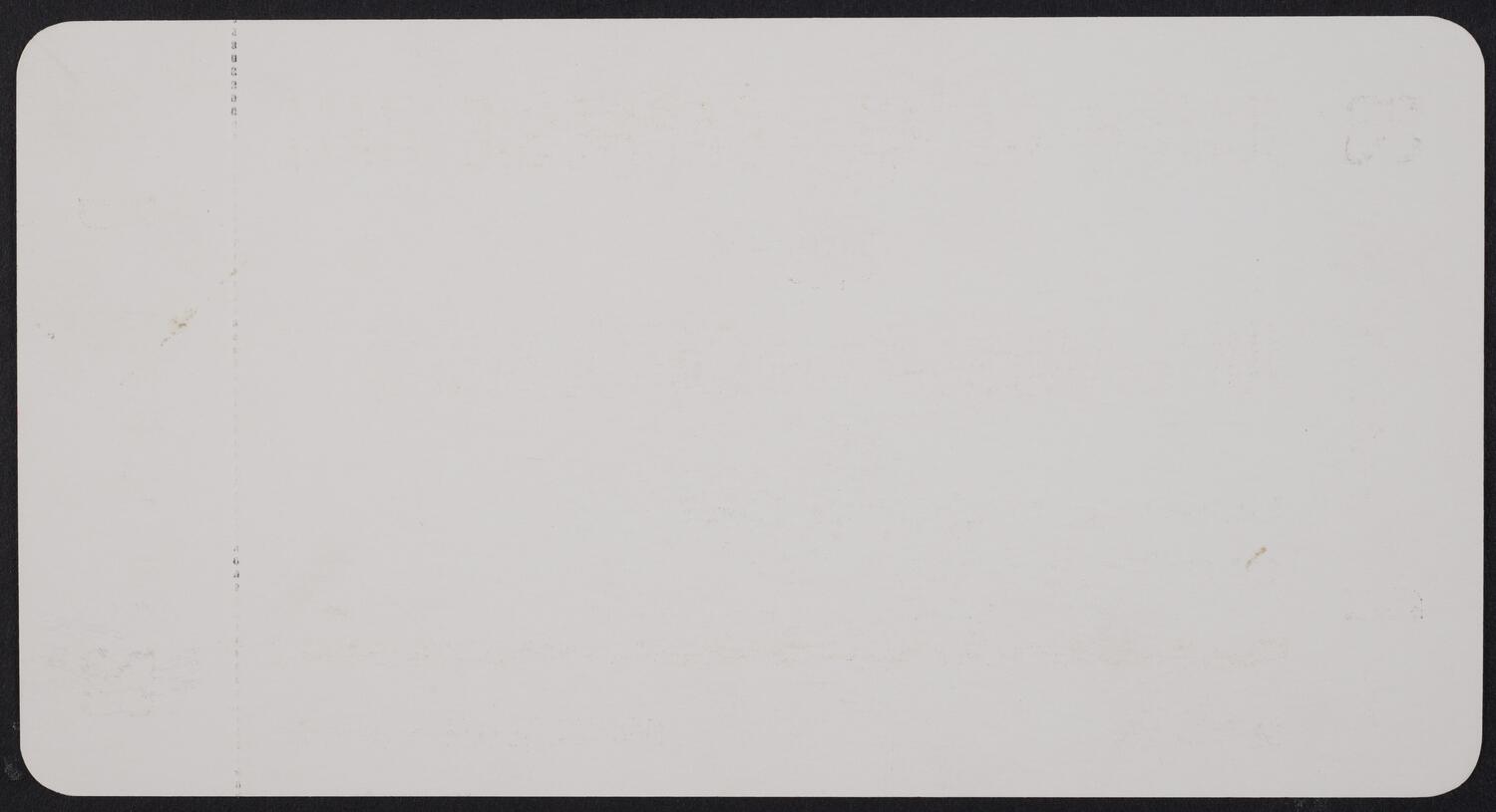 Ticket for Julie and Carol at Carnegie Hall, March 5, 1962 (back)