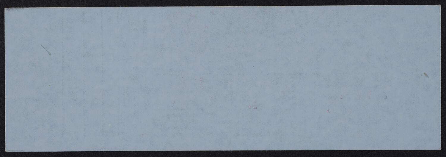 Ticket for Frank Sinatra, September 18, 1987 (back)